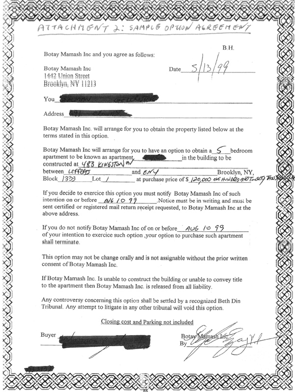 Attachment 1 -  Accounting of Funds In Ezagui Projects